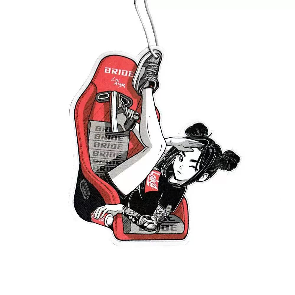 Bride Racing Seat Girl