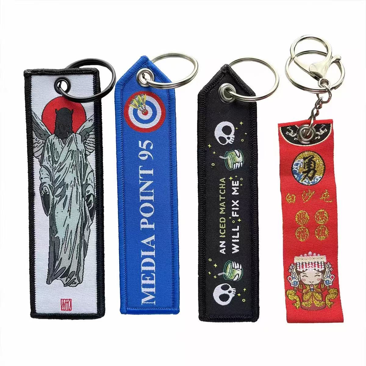 Custom Full-Color Woven Tags