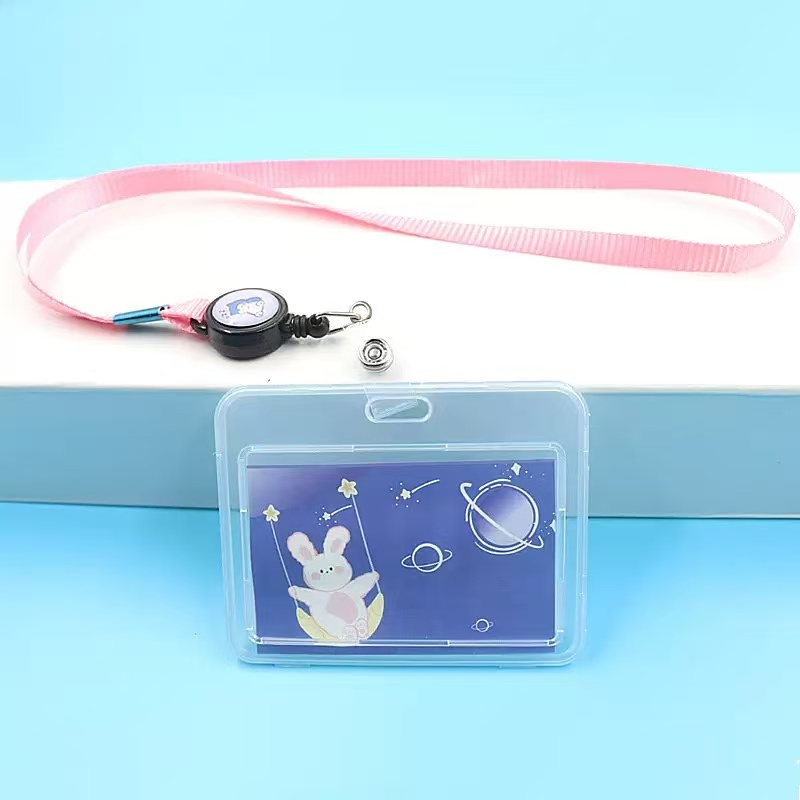 Cartoon Retractable Badge Set