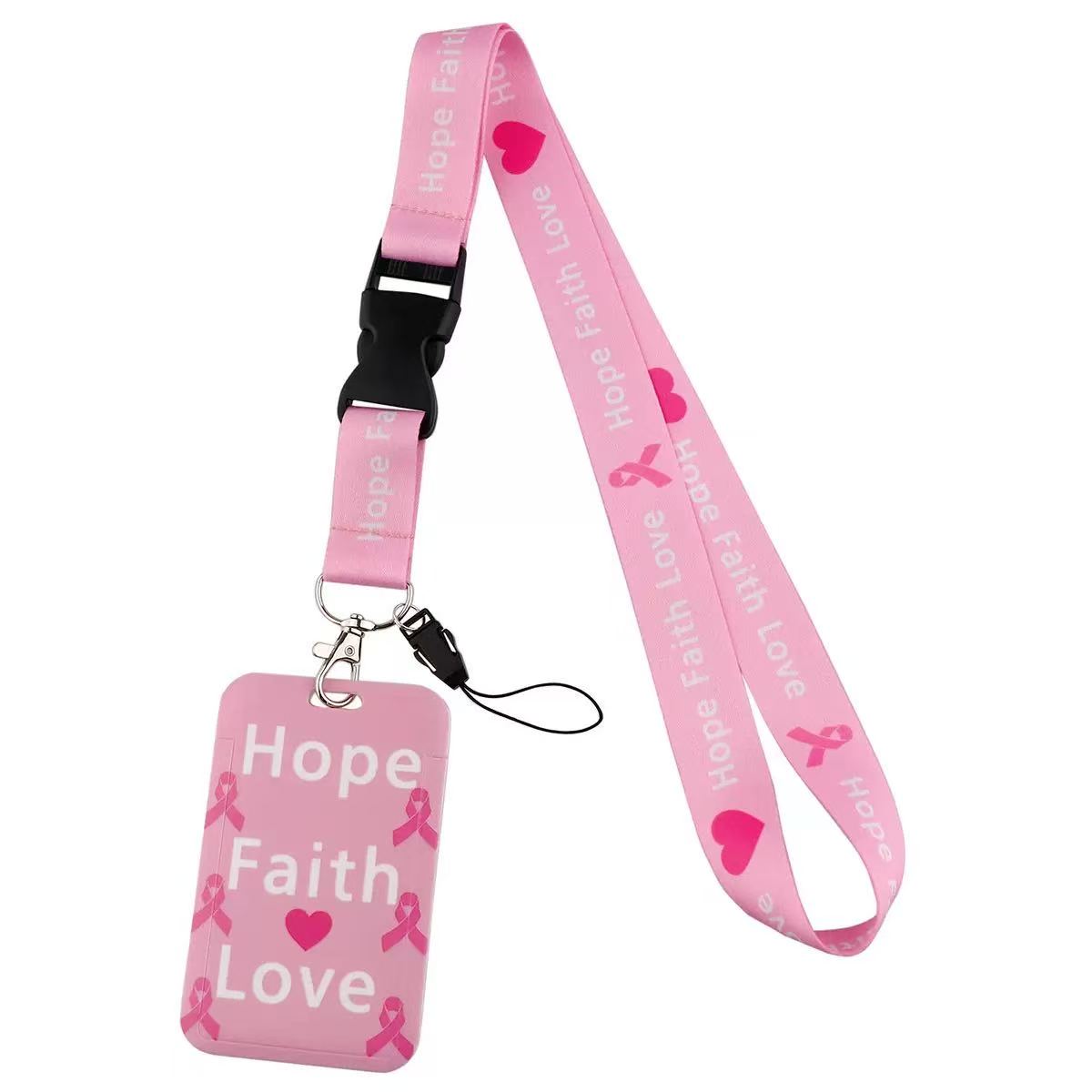 Hope Faith Love Lanyard Set