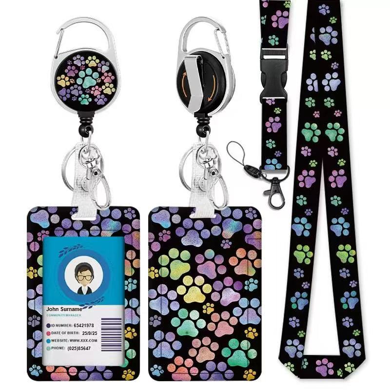 Paw Print Retractable Set