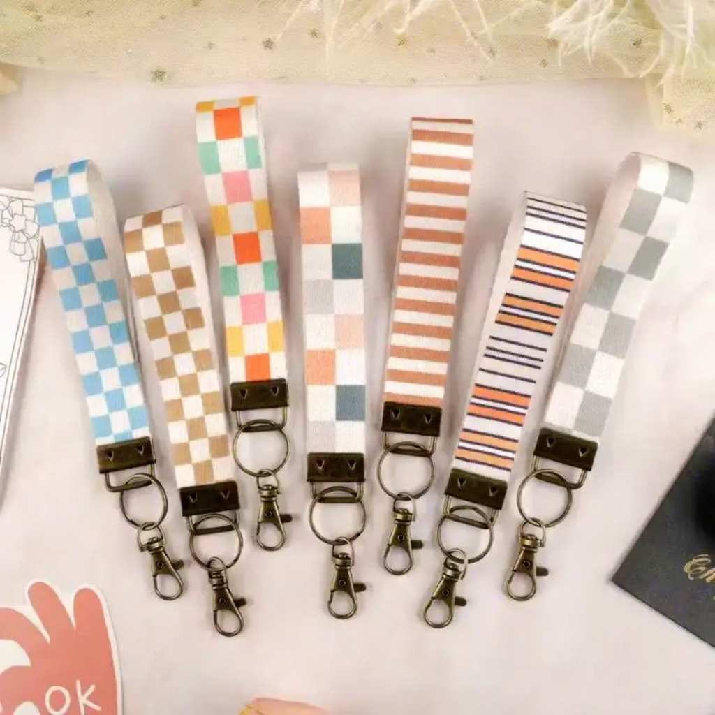 Checkerboard Wrist Strap