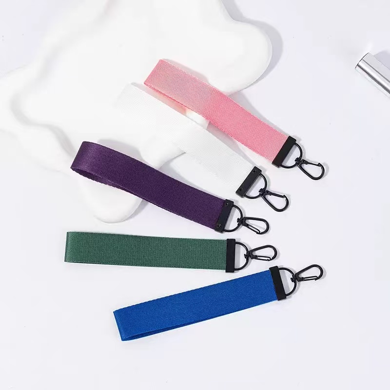 Solid Color Nylon Wrist Strap