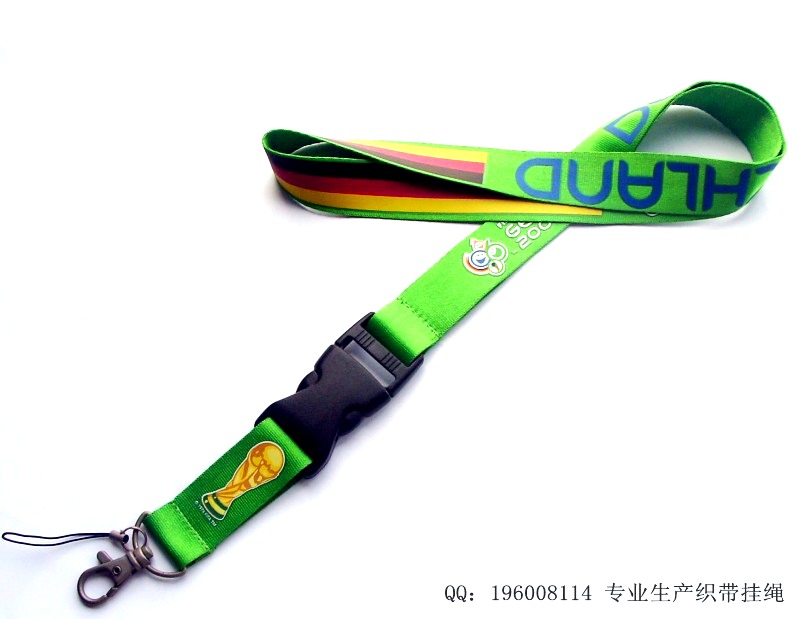 Custom Logo Nylon Lanyards