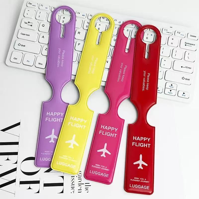 Happy Flight Acrylic Loop Tag