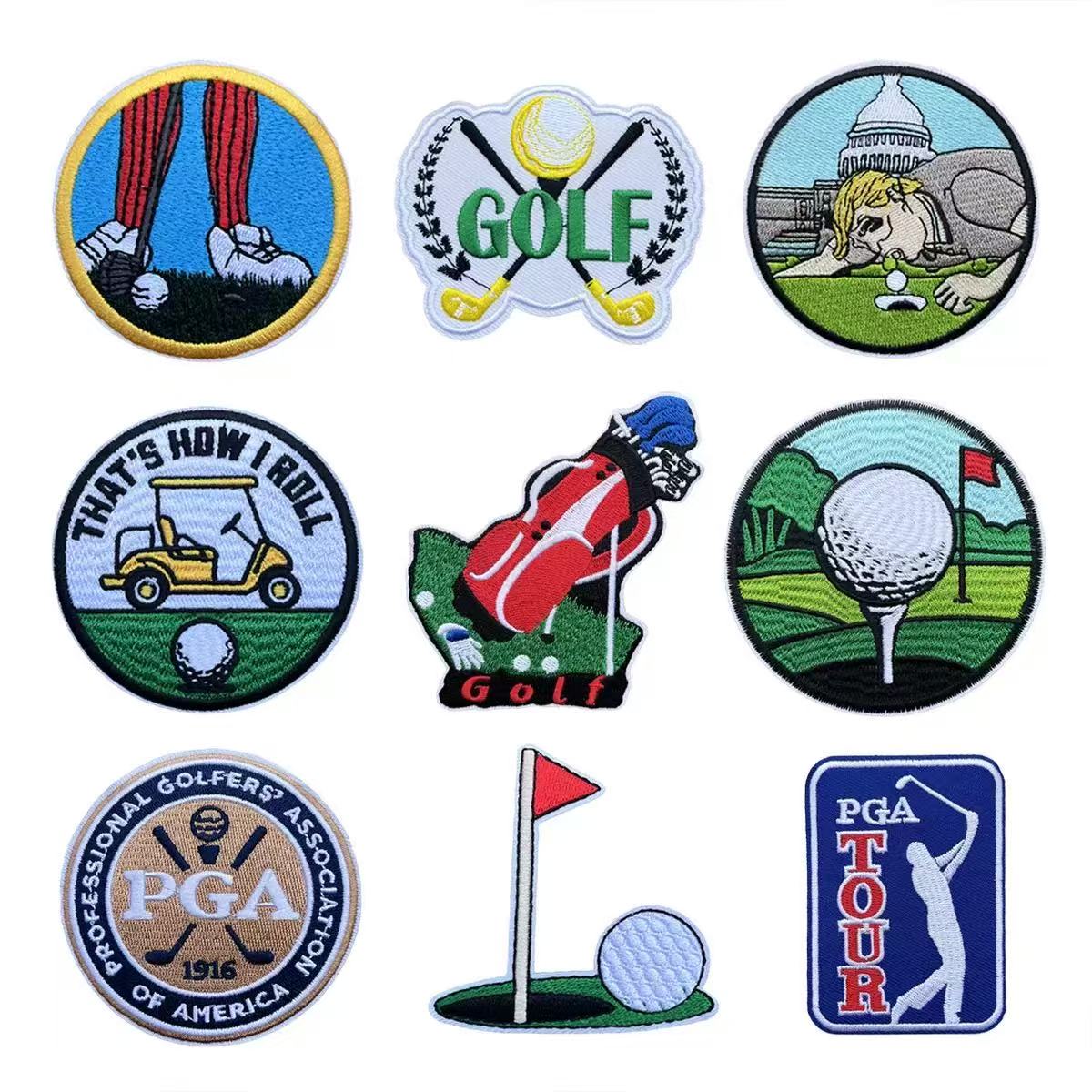 Golf Theme Patch Set