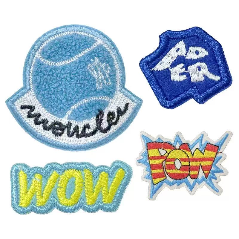 Chenille Plush Patches