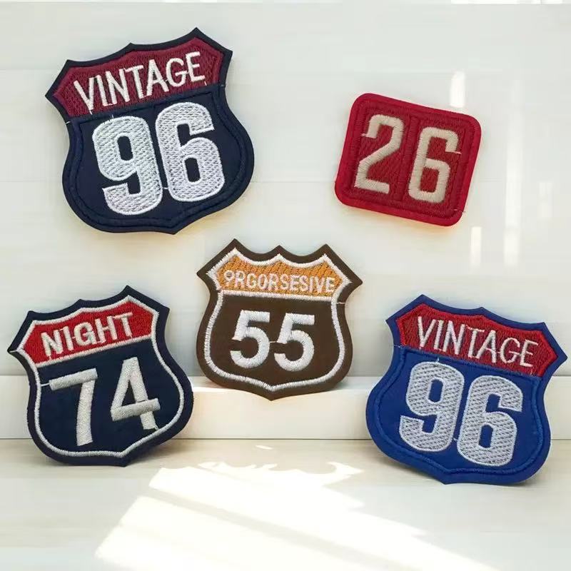 Route Sign Number Patches
