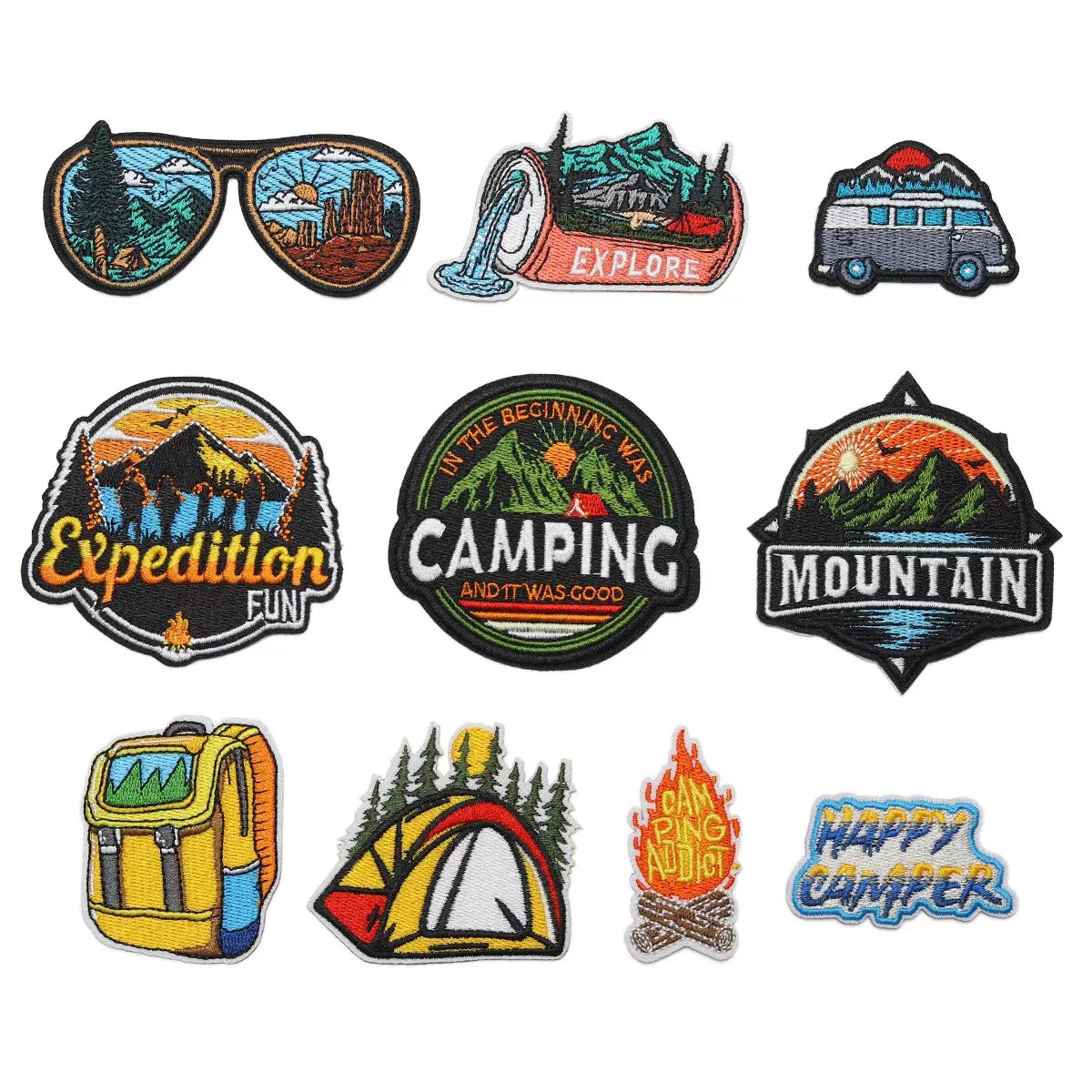 Outdoor Adventure Patch Set