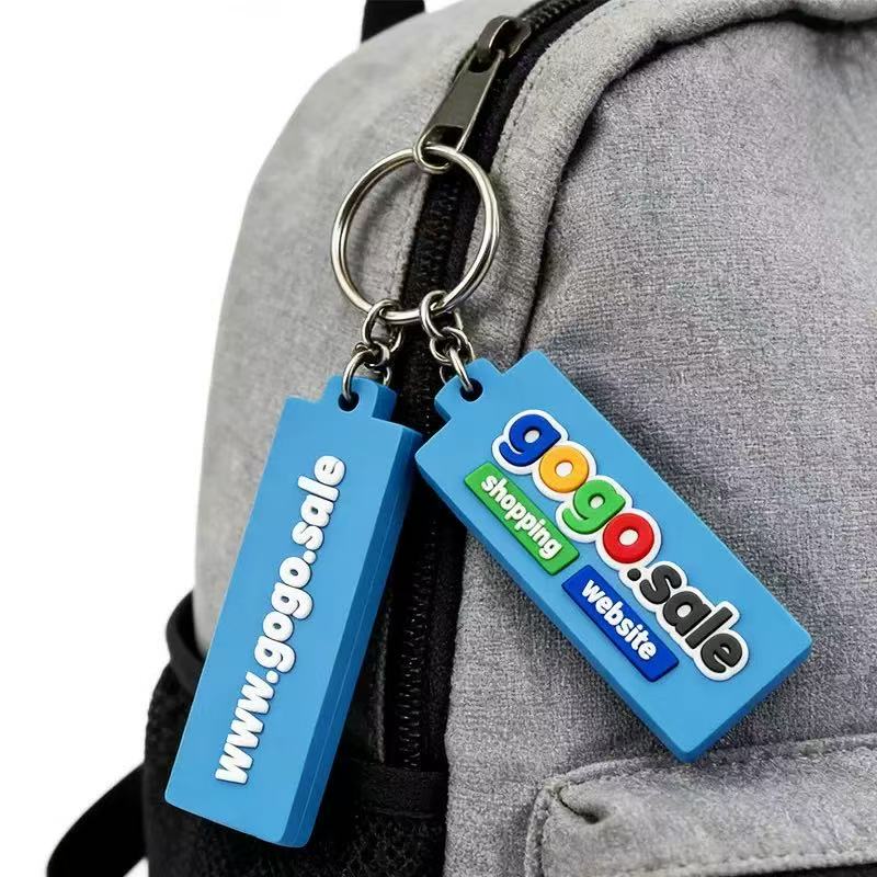 PVC Mascot Keychain Set