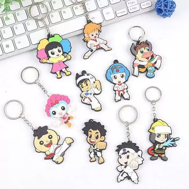 Flag & National PVC Keychain