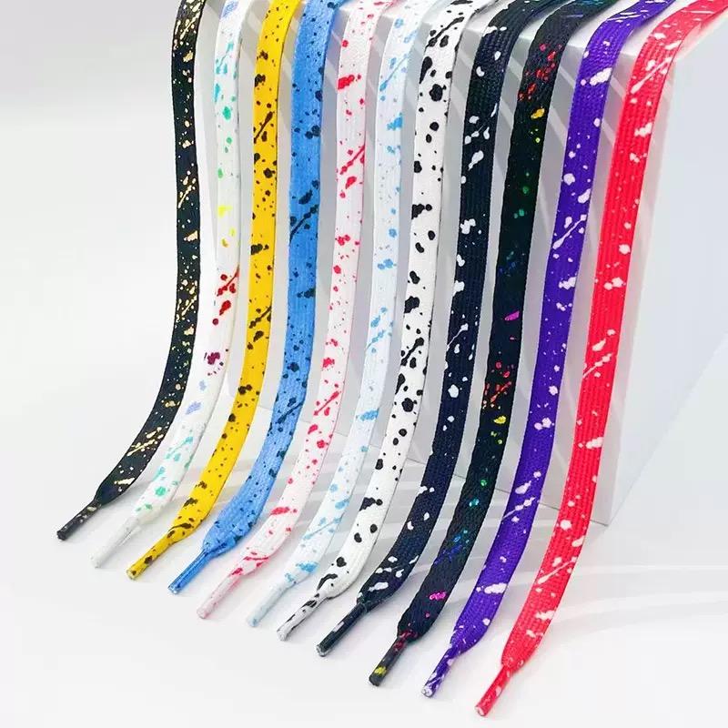 Paint Splatter Shoelaces
